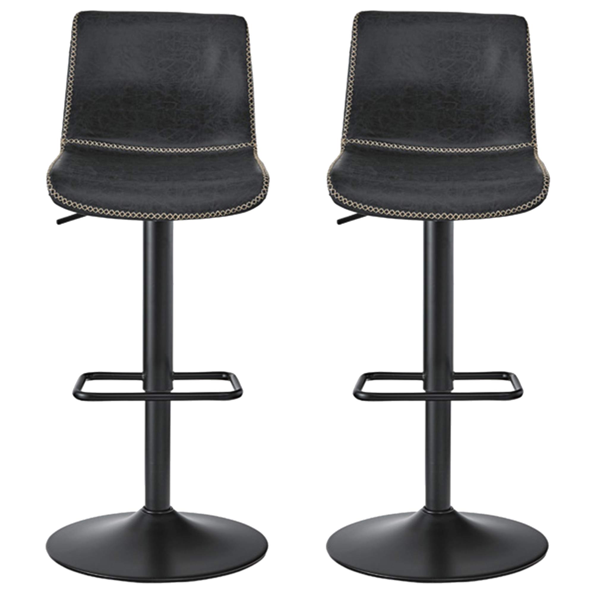 Amazon｜AZUMAYA カウンターチェア PC-254BK 2脚セット｜カウンター